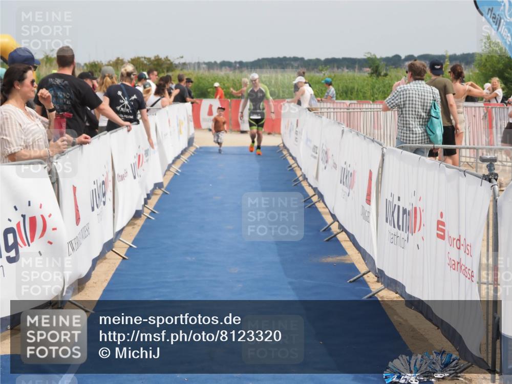 22.06.2025 - Viking Triathlon MichiJ http://msf.ph/oto/8123320 22.06.2025 15:14:27 Ziel 281 meine-sportfotos.de