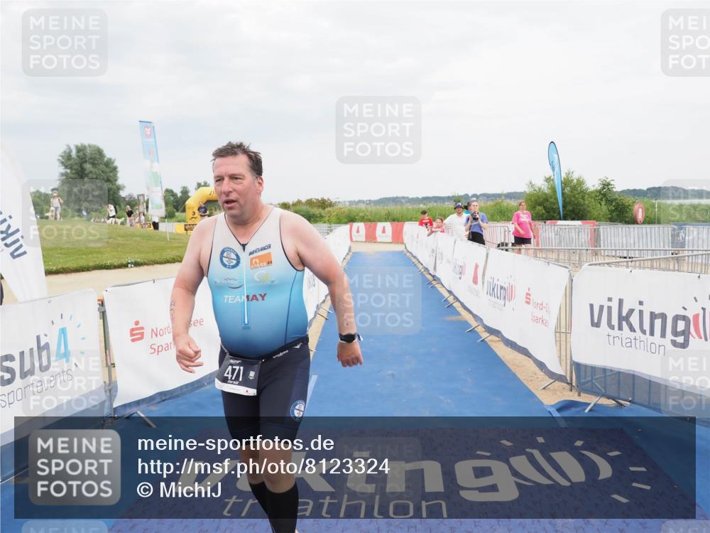 22.06.2025 - Viking Triathlon MichiJ http://msf.ph/oto/8123324 22.06.2025 17:07:40 Ziel 471 meine-sportfotos.de