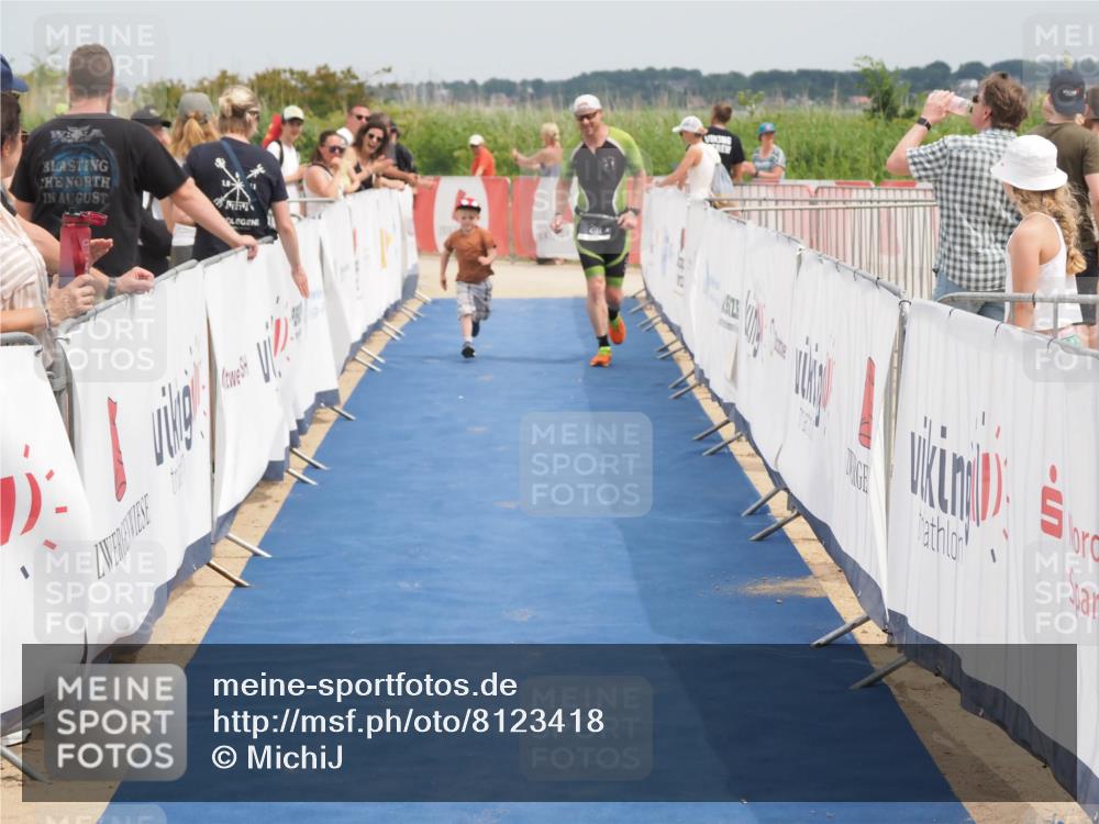 22.06.2025 - Viking Triathlon MichiJ http://msf.ph/oto/8123418 22.06.2025 15:14:29 Ziel 281 meine-sportfotos.de