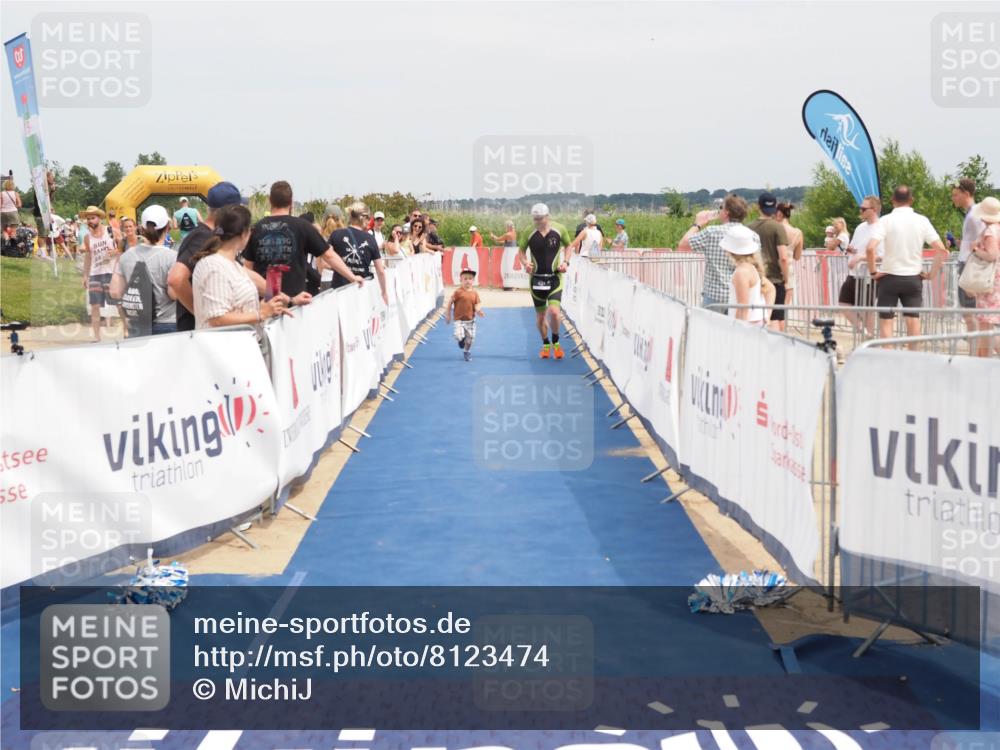 22.06.2025 - Viking Triathlon MichiJ http://msf.ph/oto/8123474 22.06.2025 15:14:30 Ziel 281 meine-sportfotos.de