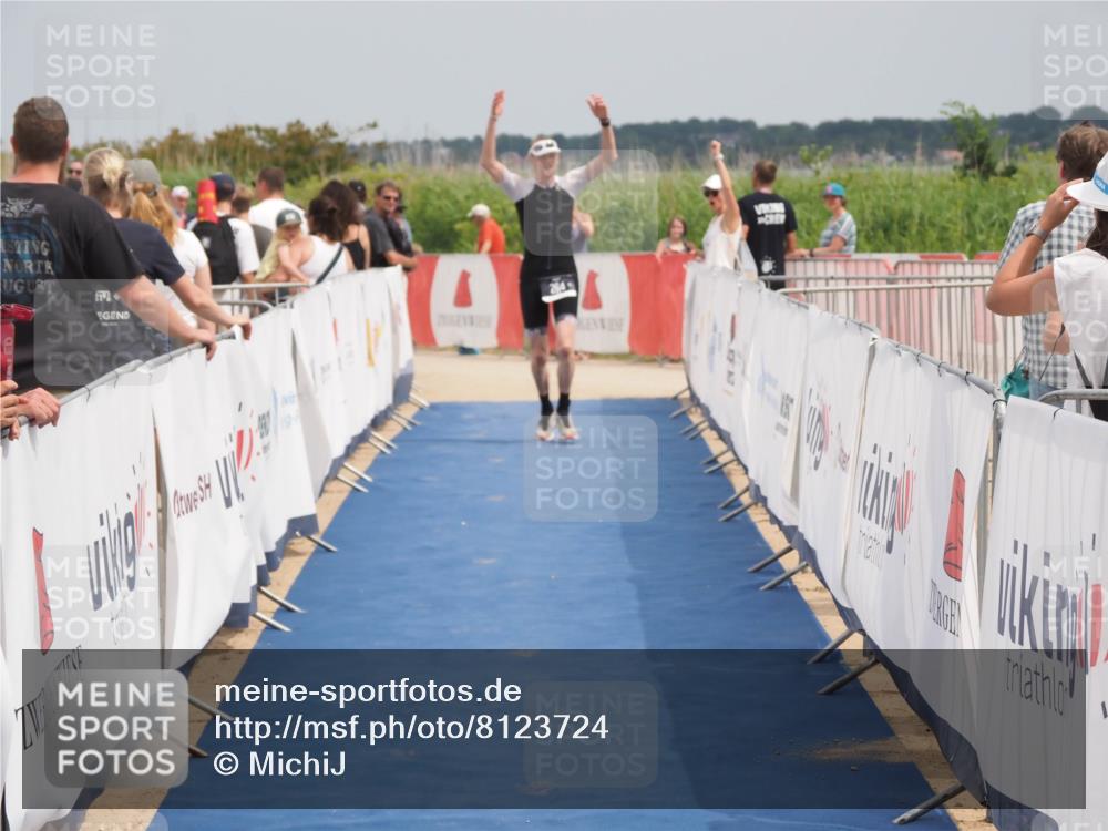 22.06.2025 - Viking Triathlon MichiJ http://msf.ph/oto/8123724 22.06.2025 15:14:49 Ziel 264 meine-sportfotos.de