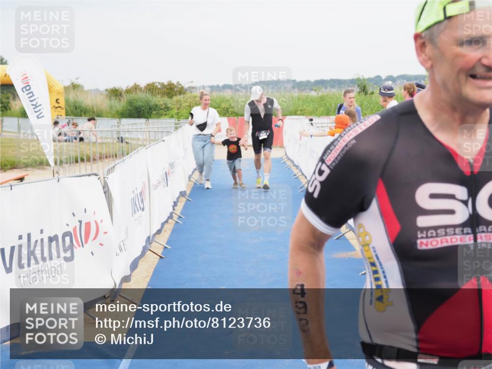 22.06.2025 - Viking Triathlon MichiJ http://msf.ph/oto/8123736 22.06.2025 17:09:43 Ziel 246, 493 meine-sportfotos.de