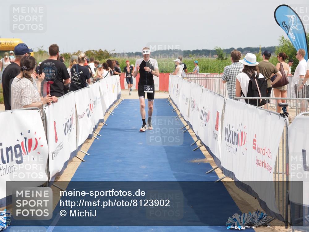 22.06.2025 - Viking Triathlon MichiJ http://msf.ph/oto/8123902 22.06.2025 15:14:52 Ziel 264 meine-sportfotos.de