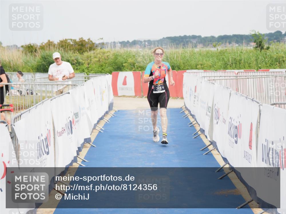22.06.2025 - Viking Triathlon MichiJ http://msf.ph/oto/8124356 22.06.2025 17:19:16 Ziel 268 meine-sportfotos.de