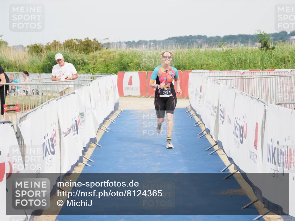 22.06.2025 - Viking Triathlon MichiJ http://msf.ph/oto/8124365 22.06.2025 17:19:16 Ziel 268 meine-sportfotos.de