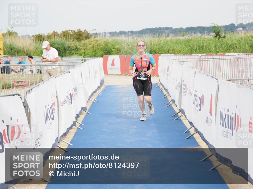 22.06.2025 - Viking Triathlon MichiJ http://msf.ph/oto/8124397 22.06.2025 17:19:17 Ziel 268 meine-sportfotos.de