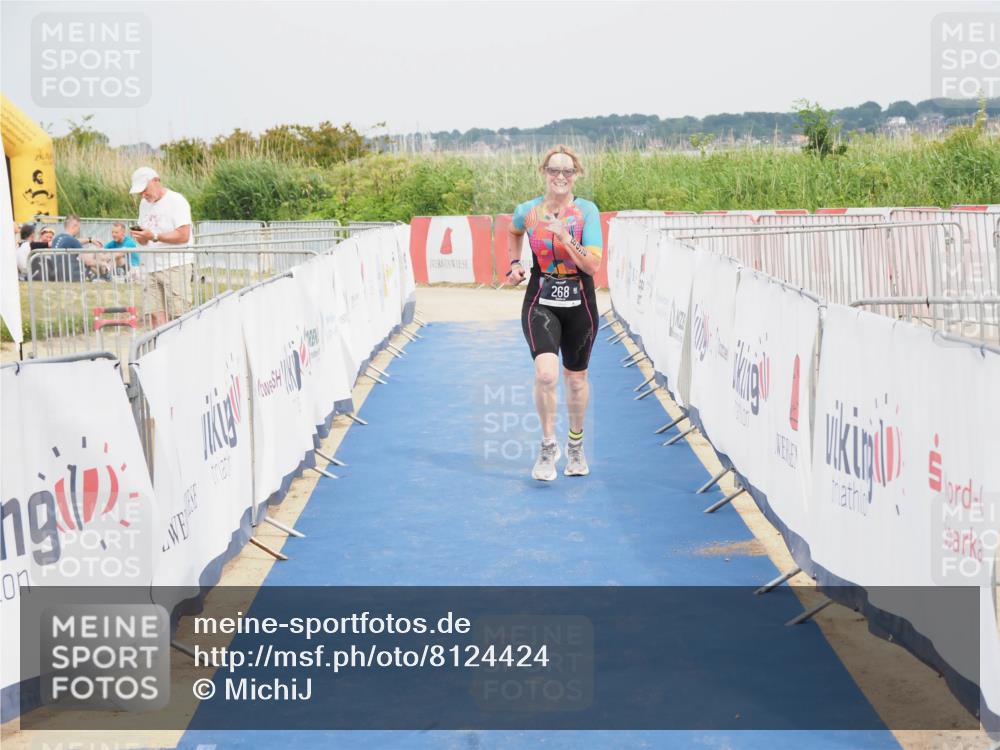 22.06.2025 - Viking Triathlon MichiJ http://msf.ph/oto/8124424 22.06.2025 17:19:17 Ziel 268 meine-sportfotos.de