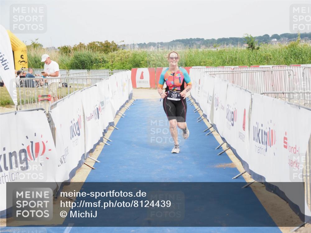 22.06.2025 - Viking Triathlon MichiJ http://msf.ph/oto/8124439 22.06.2025 17:19:17 Ziel 268 meine-sportfotos.de