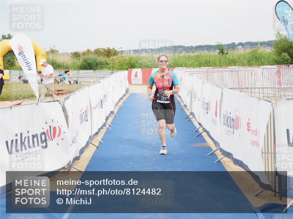 22.06.2025 - Viking Triathlon MichiJ http://msf.ph/oto/8124482 22.06.2025 17:19:18 Ziel 268 meine-sportfotos.de