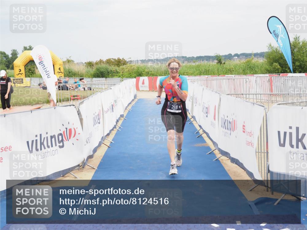 22.06.2025 - Viking Triathlon MichiJ http://msf.ph/oto/8124516 22.06.2025 17:19:19 Ziel 268 meine-sportfotos.de