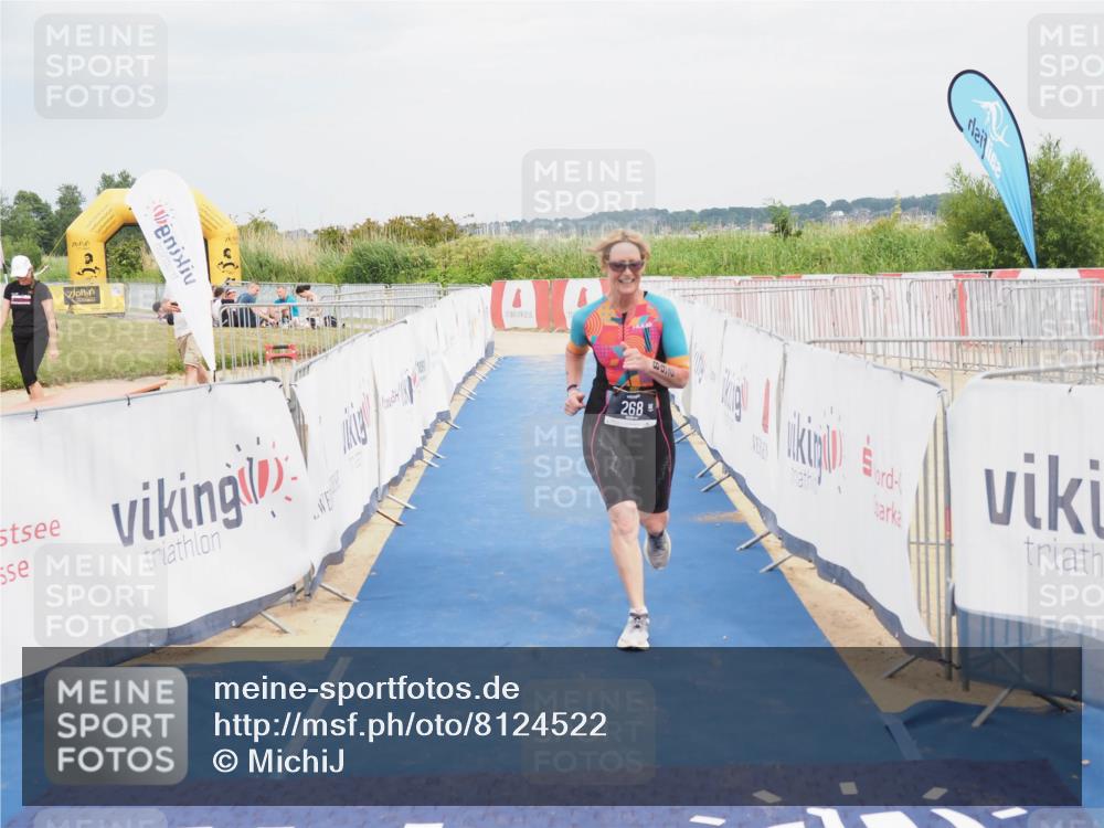 22.06.2025 - Viking Triathlon MichiJ http://msf.ph/oto/8124522 22.06.2025 17:19:19 Ziel 268 meine-sportfotos.de