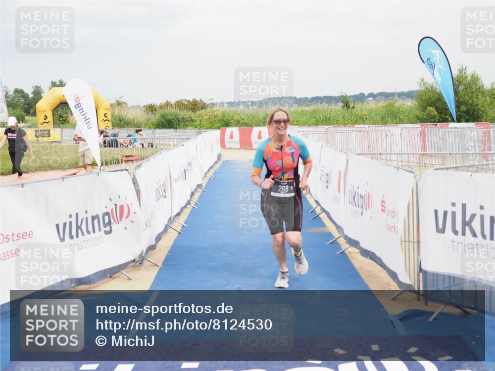 22.06.2025 - Viking Triathlon MichiJ http://msf.ph/oto/8124530 22.06.2025 17:19:19 Ziel 268 meine-sportfotos.de