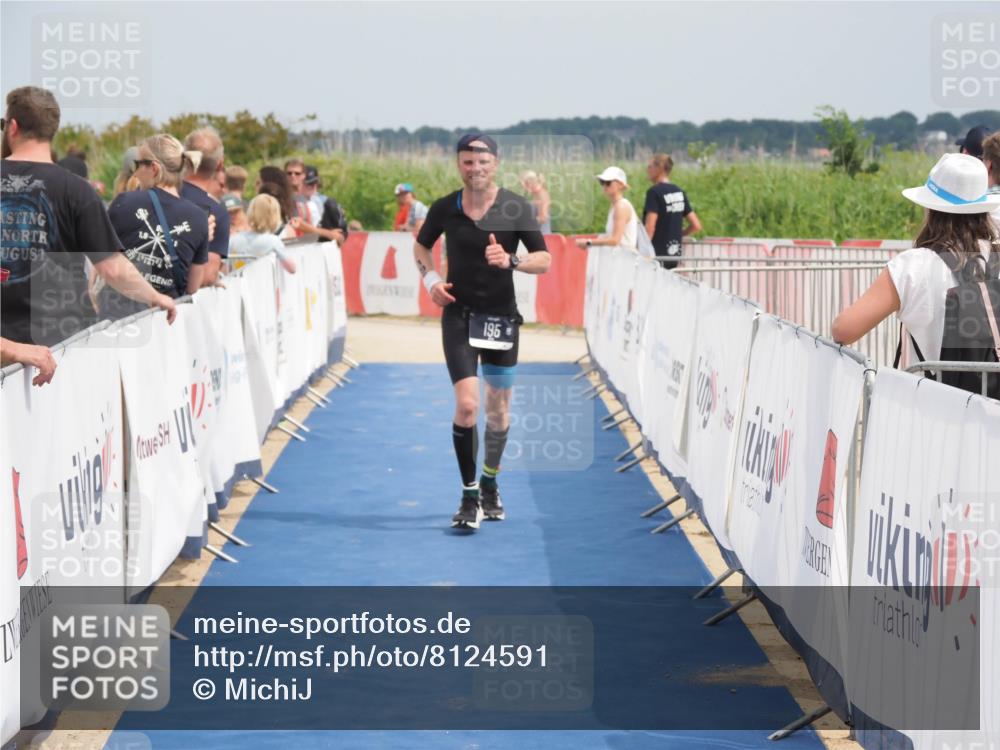 22.06.2025 - Viking Triathlon MichiJ http://msf.ph/oto/8124591 22.06.2025 15:15:11 Ziel 195 meine-sportfotos.de