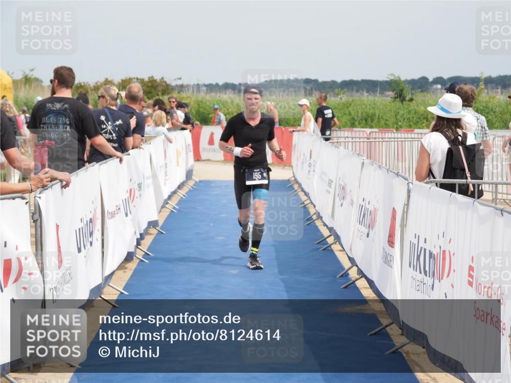 22.06.2025 - Viking Triathlon MichiJ http://msf.ph/oto/8124614 22.06.2025 15:15:11 Ziel 195 meine-sportfotos.de
