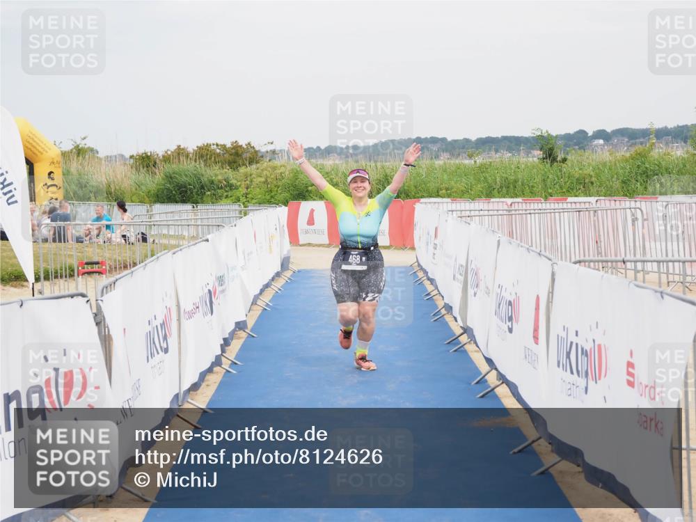 22.06.2025 - Viking Triathlon MichiJ http://msf.ph/oto/8124626 22.06.2025 17:19:40 Ziel 468 meine-sportfotos.de