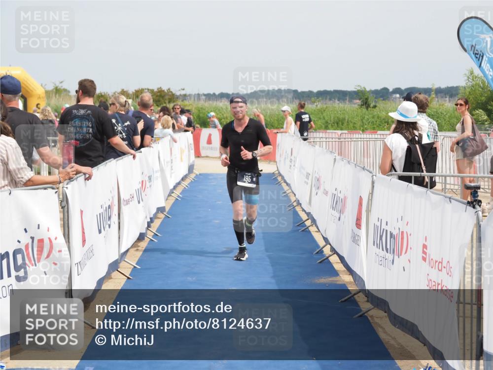 22.06.2025 - Viking Triathlon MichiJ http://msf.ph/oto/8124637 22.06.2025 15:15:12 Ziel 195 meine-sportfotos.de