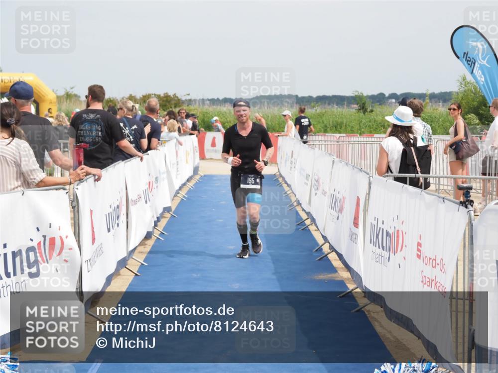 22.06.2025 - Viking Triathlon MichiJ http://msf.ph/oto/8124643 22.06.2025 15:15:12 Ziel 195 meine-sportfotos.de