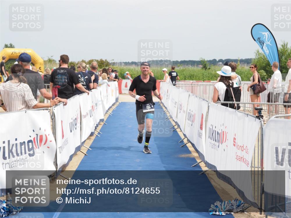 22.06.2025 - Viking Triathlon MichiJ http://msf.ph/oto/8124655 22.06.2025 15:15:12 Ziel 195 meine-sportfotos.de