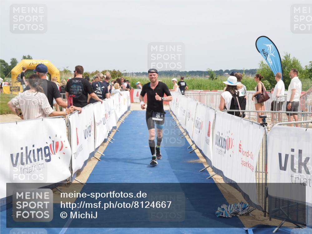 22.06.2025 - Viking Triathlon MichiJ http://msf.ph/oto/8124667 22.06.2025 15:15:12 Ziel 195 meine-sportfotos.de