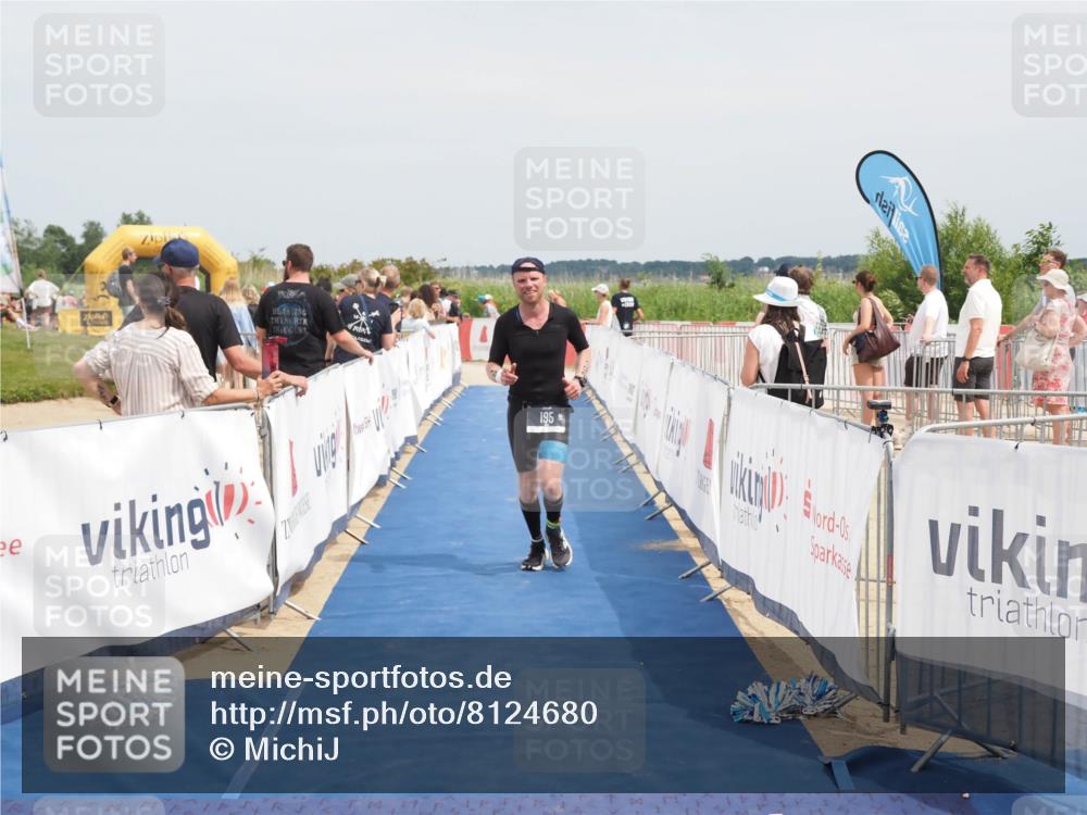 22.06.2025 - Viking Triathlon MichiJ http://msf.ph/oto/8124680 22.06.2025 15:15:13 Ziel 195 meine-sportfotos.de