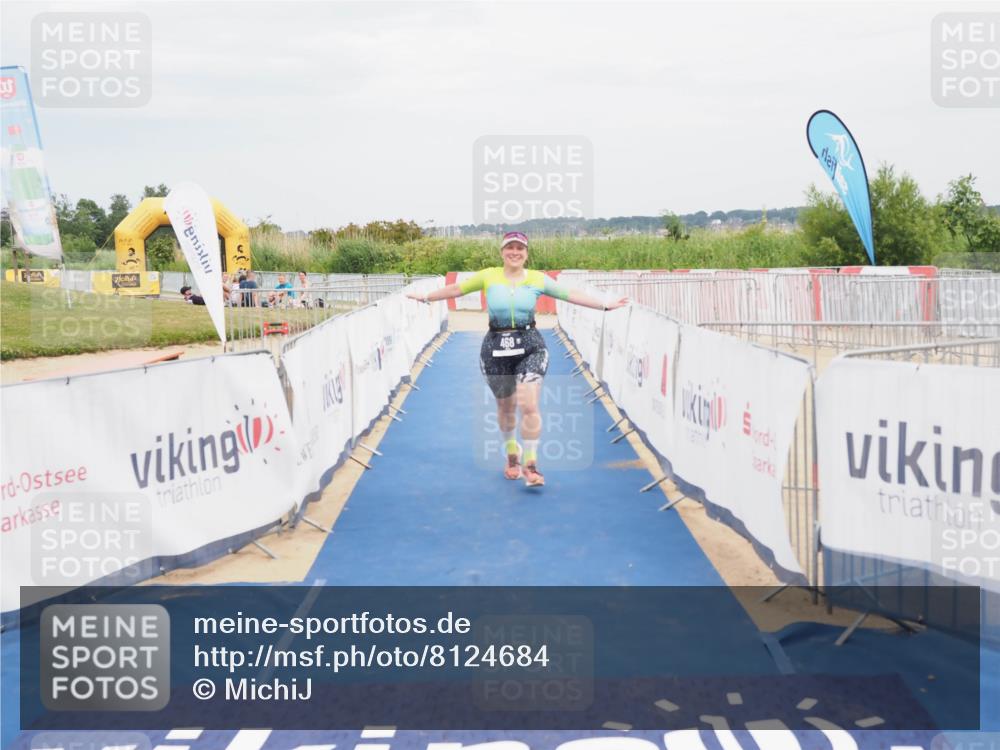 22.06.2025 - Viking Triathlon MichiJ http://msf.ph/oto/8124684 22.06.2025 17:19:41 Ziel 468 meine-sportfotos.de
