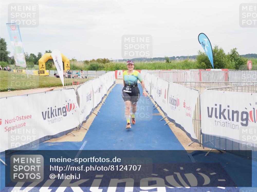 22.06.2025 - Viking Triathlon MichiJ http://msf.ph/oto/8124707 22.06.2025 17:19:42 Ziel 468 meine-sportfotos.de