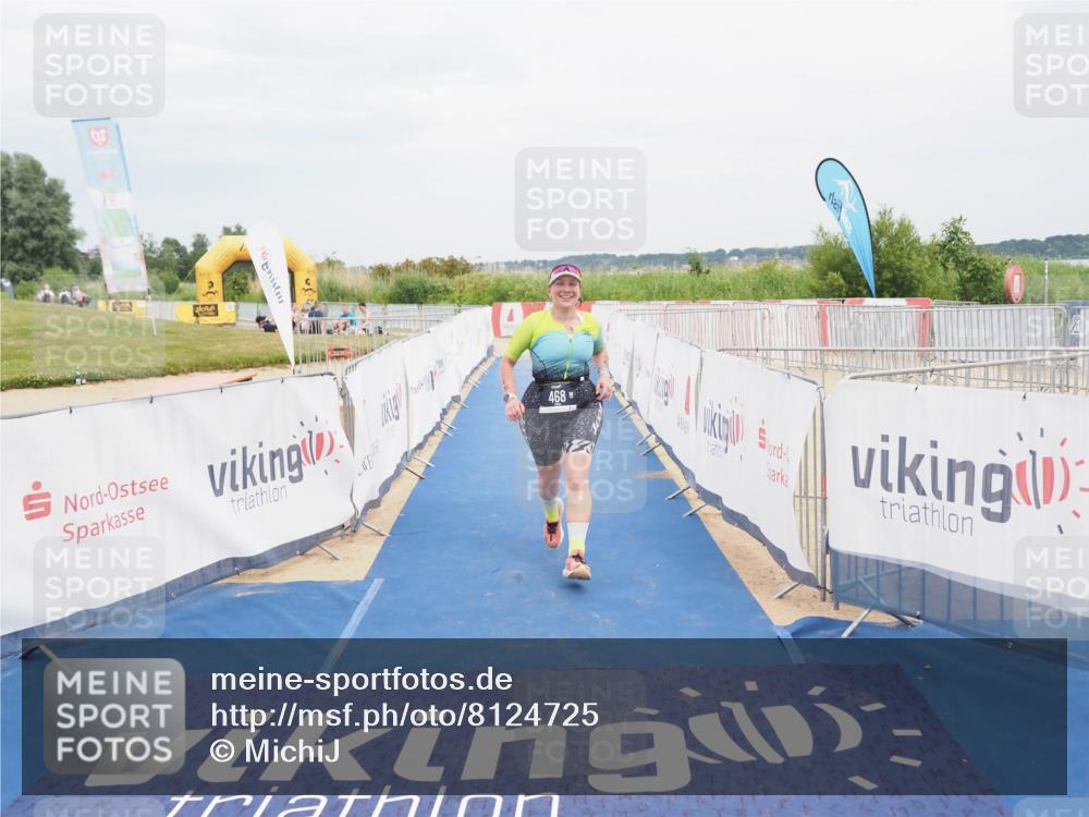 22.06.2025 - Viking Triathlon MichiJ http://msf.ph/oto/8124725 22.06.2025 17:19:42 Ziel 468 meine-sportfotos.de