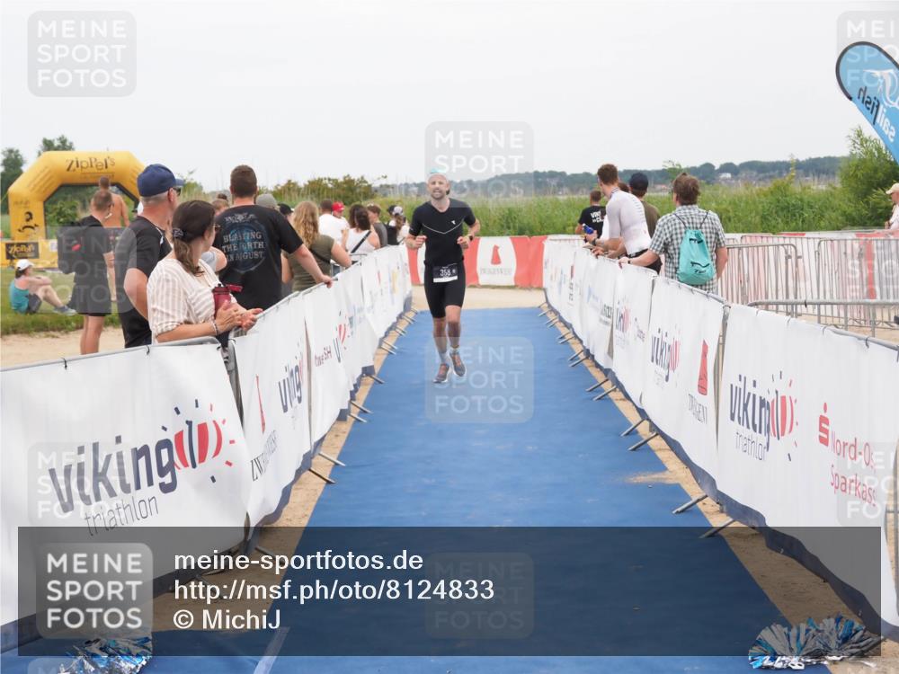 22.06.2025 - Viking Triathlon MichiJ http://msf.ph/oto/8124833 22.06.2025 15:19:27 Ziel 358 meine-sportfotos.de