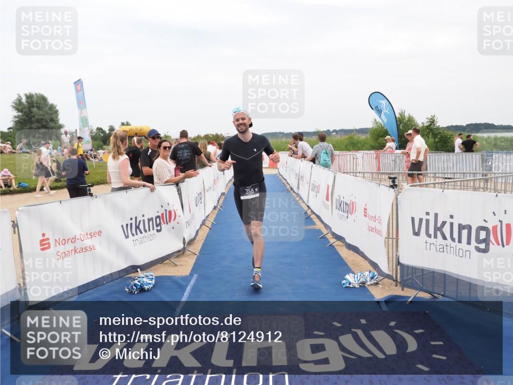 22.06.2025 - Viking Triathlon MichiJ http://msf.ph/oto/8124912 22.06.2025 15:19:30 Ziel 21, 358 meine-sportfotos.de