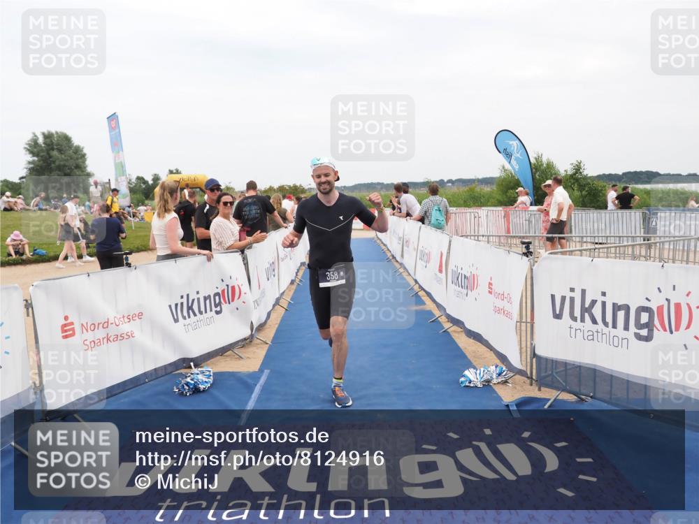 22.06.2025 - Viking Triathlon MichiJ http://msf.ph/oto/8124916 22.06.2025 15:19:30 Ziel 21, 358 meine-sportfotos.de
