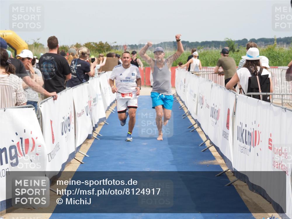 22.06.2025 - Viking Triathlon MichiJ http://msf.ph/oto/8124917 22.06.2025 15:15:23 Ziel 374, 638 meine-sportfotos.de