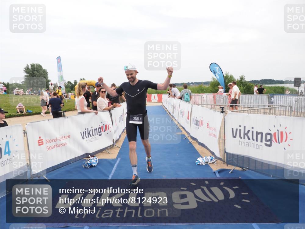 22.06.2025 - Viking Triathlon MichiJ http://msf.ph/oto/8124923 22.06.2025 15:19:30 Ziel 21, 358 meine-sportfotos.de
