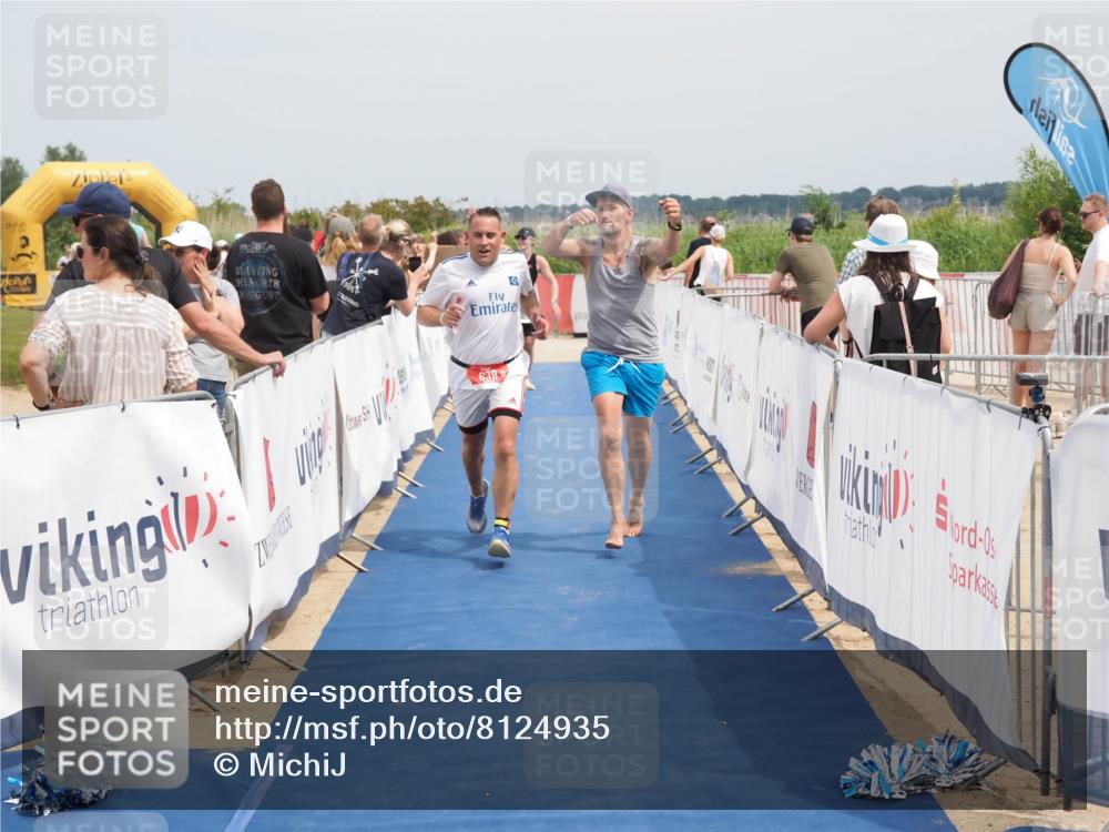 22.06.2025 - Viking Triathlon MichiJ http://msf.ph/oto/8124935 22.06.2025 15:15:24 Ziel 374, 638 meine-sportfotos.de