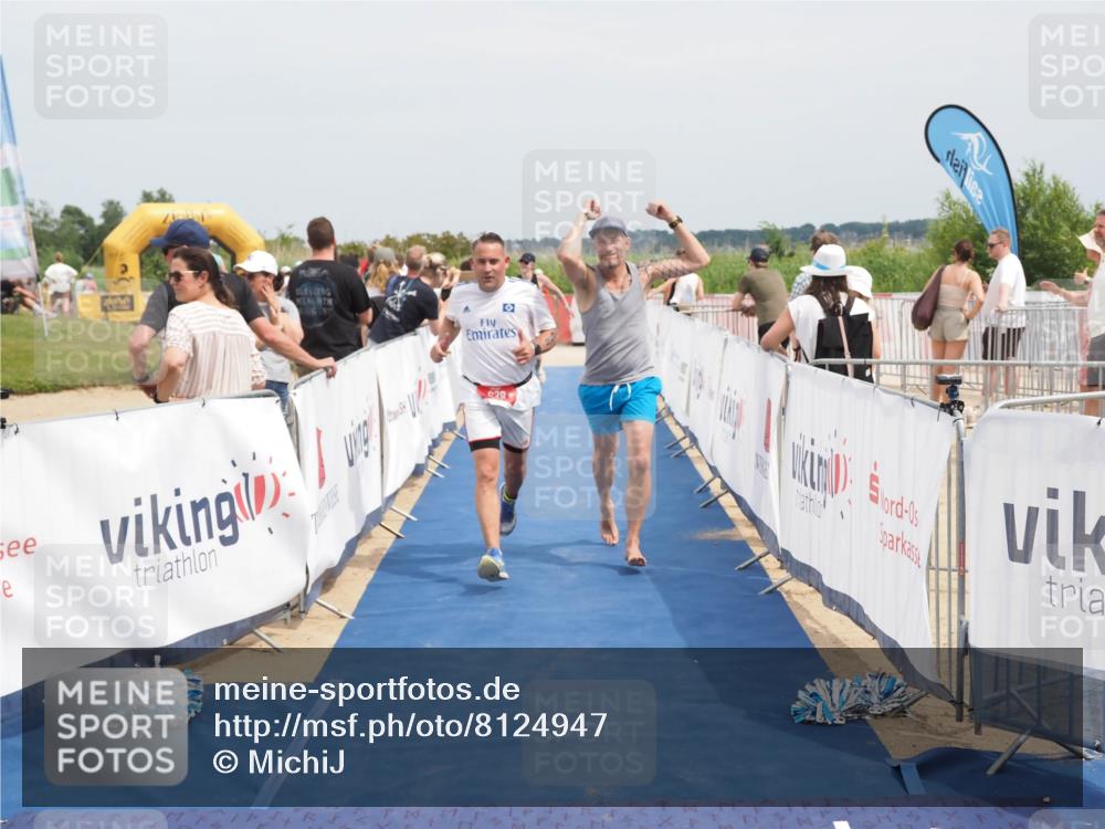 22.06.2025 - Viking Triathlon MichiJ http://msf.ph/oto/8124947 22.06.2025 15:15:24 Ziel 374, 638 meine-sportfotos.de