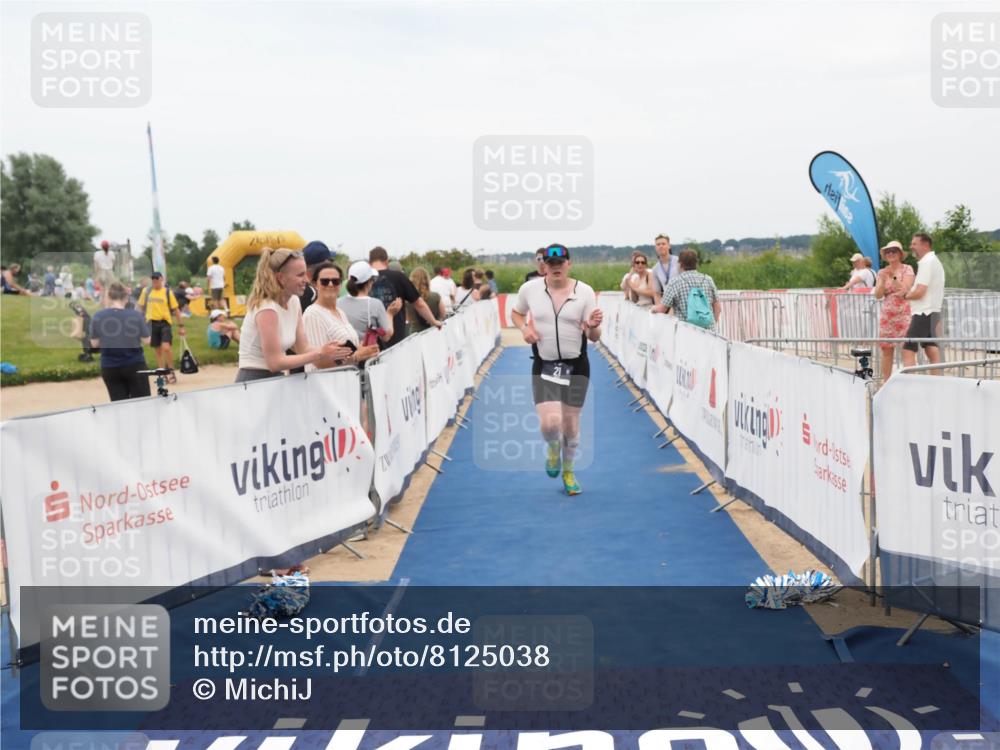 22.06.2025 - Viking Triathlon MichiJ http://msf.ph/oto/8125038 22.06.2025 15:19:36 Ziel 21, 387 meine-sportfotos.de