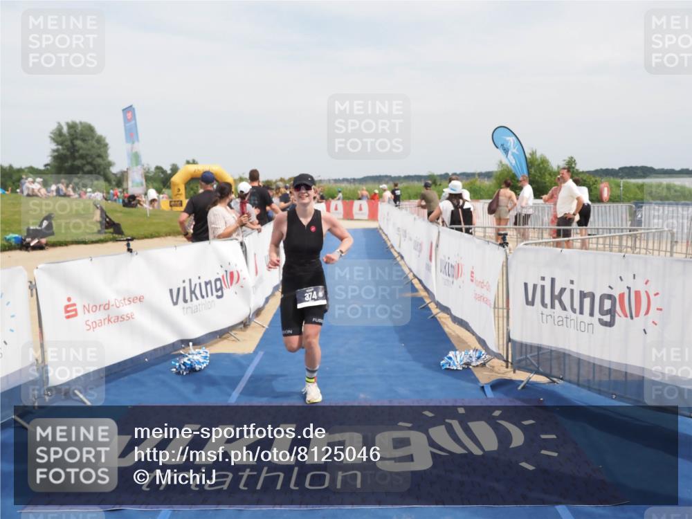 22.06.2025 - Viking Triathlon MichiJ http://msf.ph/oto/8125046 22.06.2025 15:15:28 Ziel 374, 638 meine-sportfotos.de