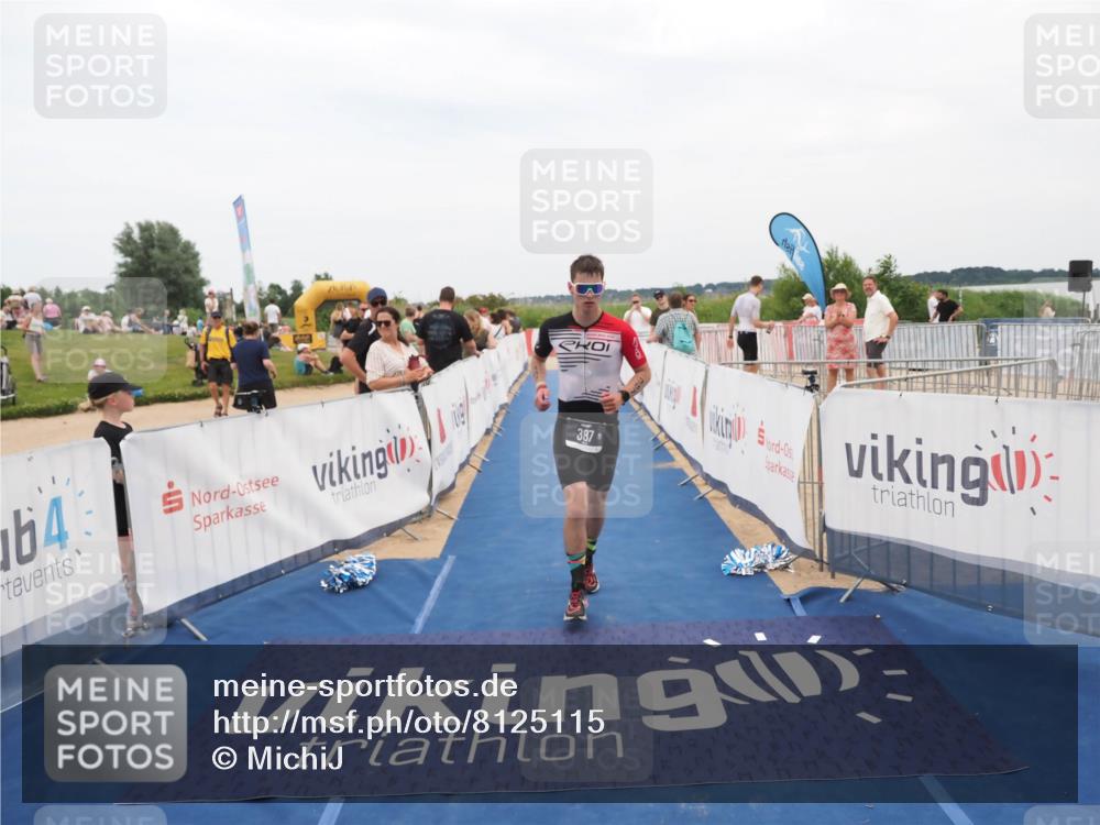 22.06.2025 - Viking Triathlon MichiJ http://msf.ph/oto/8125115 22.06.2025 15:19:40 Ziel 21, 387 meine-sportfotos.de