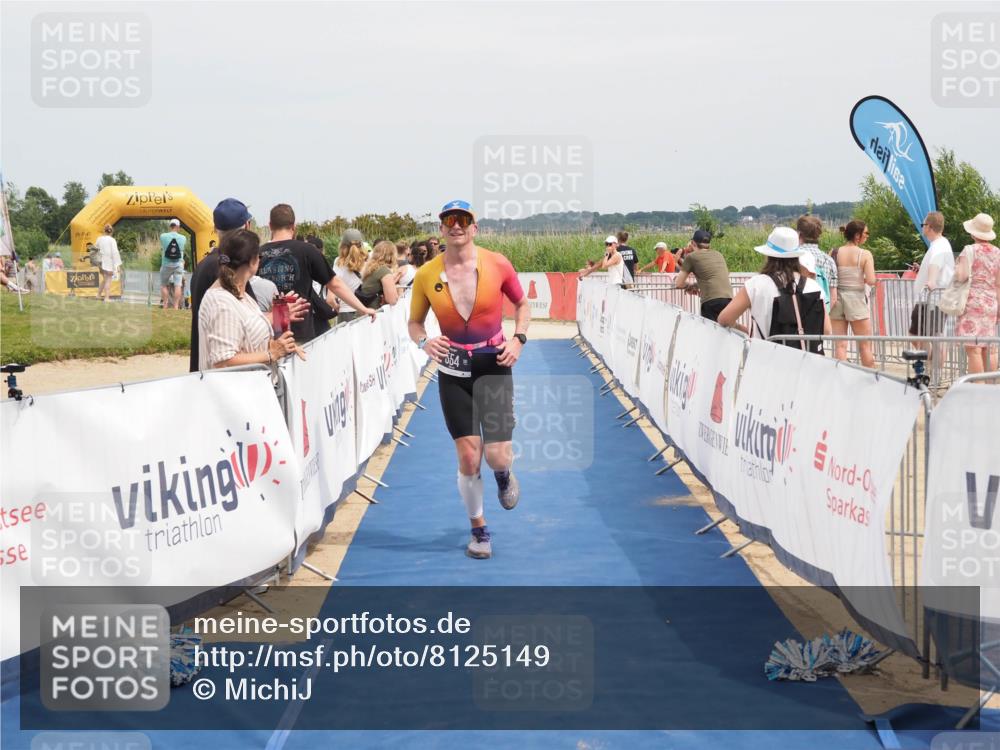 22.06.2025 - Viking Triathlon MichiJ http://msf.ph/oto/8125149 22.06.2025 15:15:46 Ziel 554 meine-sportfotos.de