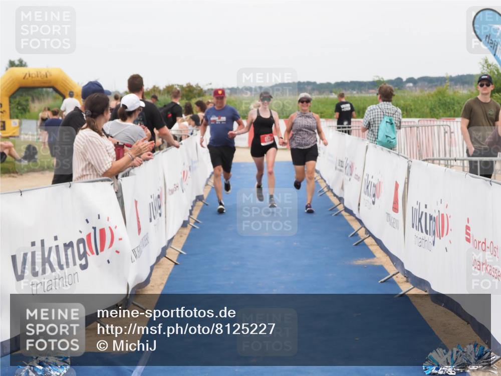 22.06.2025 - Viking Triathlon MichiJ http://msf.ph/oto/8125227 22.06.2025 15:20:07 Ziel 653 meine-sportfotos.de