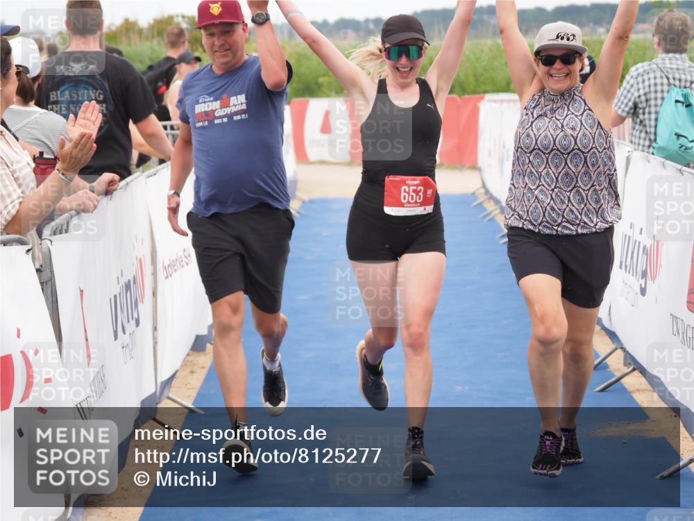 22.06.2025 - Viking Triathlon MichiJ http://msf.ph/oto/8125277 22.06.2025 15:20:08 Ziel 653 meine-sportfotos.de