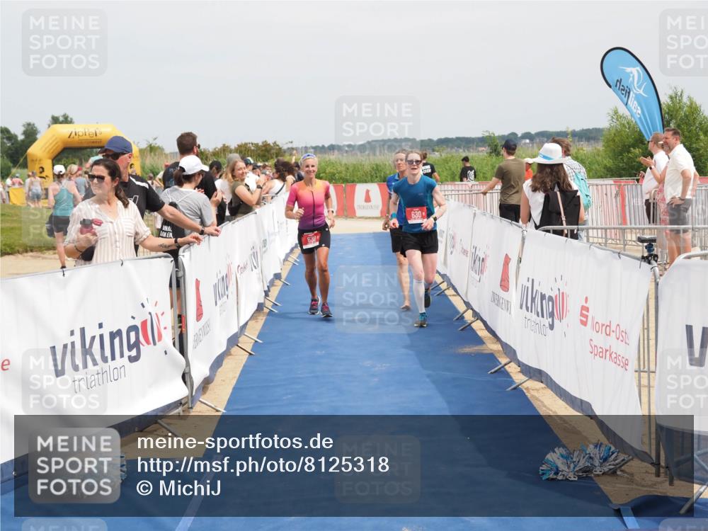 22.06.2025 - Viking Triathlon MichiJ http://msf.ph/oto/8125318 22.06.2025 15:16:20 Ziel 630 meine-sportfotos.de
