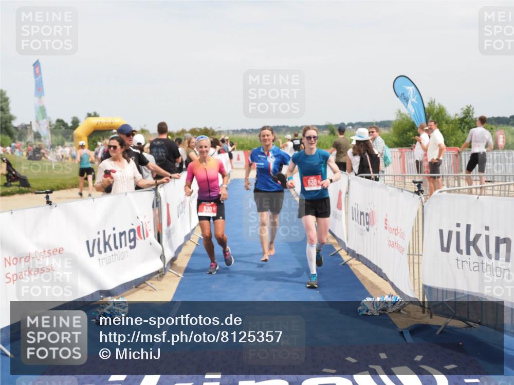 22.06.2025 - Viking Triathlon MichiJ http://msf.ph/oto/8125357 22.06.2025 15:16:21 Ziel 630 meine-sportfotos.de