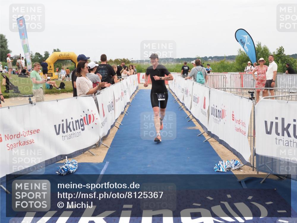 22.06.2025 - Viking Triathlon MichiJ http://msf.ph/oto/8125367 22.06.2025 15:20:28 Ziel 171 meine-sportfotos.de