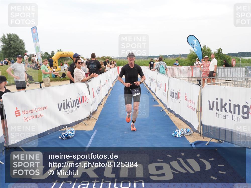 22.06.2025 - Viking Triathlon MichiJ http://msf.ph/oto/8125384 22.06.2025 15:20:28 Ziel 171 meine-sportfotos.de