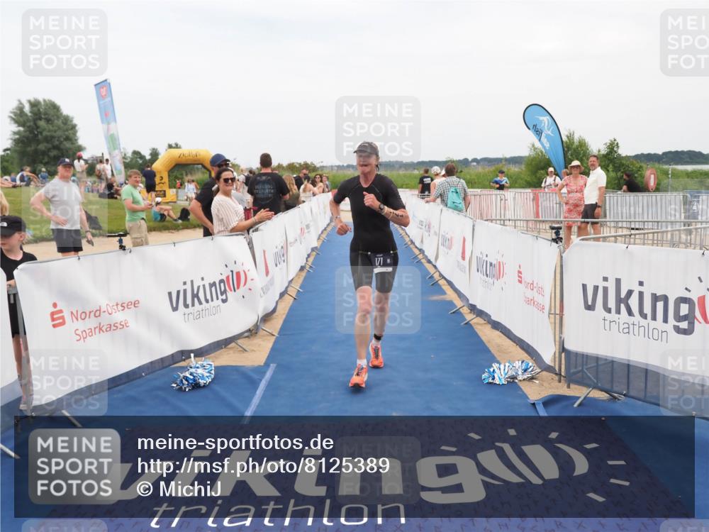 22.06.2025 - Viking Triathlon MichiJ http://msf.ph/oto/8125389 22.06.2025 15:20:28 Ziel 171 meine-sportfotos.de