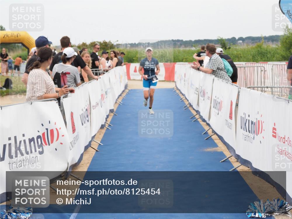 22.06.2025 - Viking Triathlon MichiJ http://msf.ph/oto/8125454 22.06.2025 15:20:47 Ziel 163 meine-sportfotos.de
