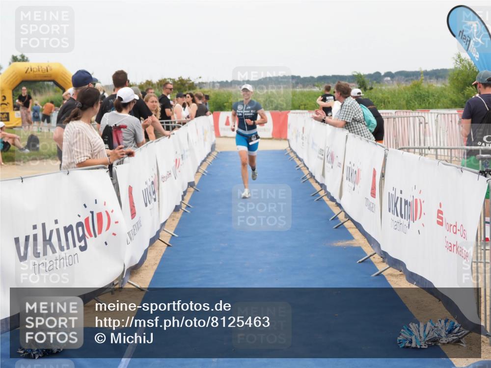 22.06.2025 - Viking Triathlon MichiJ http://msf.ph/oto/8125463 22.06.2025 15:20:48 Ziel 163 meine-sportfotos.de
