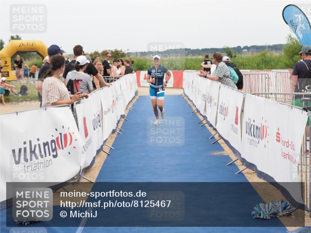 22.06.2025 - Viking Triathlon MichiJ http://msf.ph/oto/8125467 22.06.2025 15:20:48 Ziel 163 meine-sportfotos.de