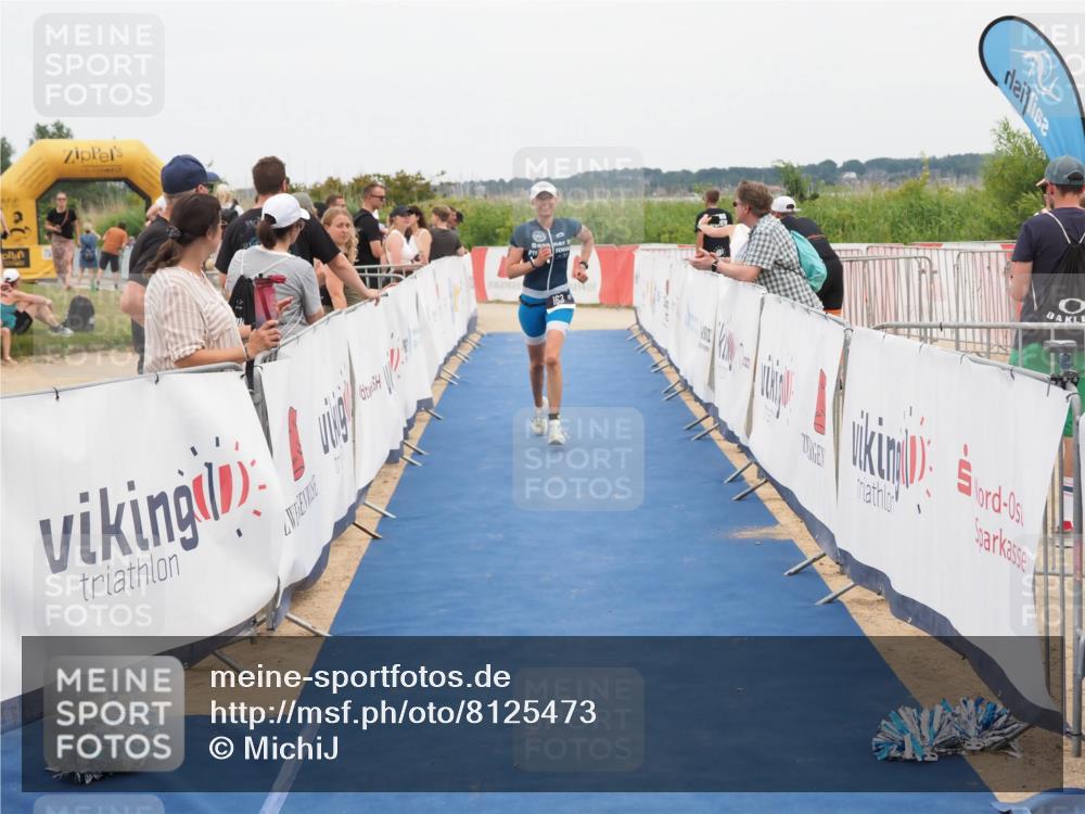 22.06.2025 - Viking Triathlon MichiJ http://msf.ph/oto/8125473 22.06.2025 15:20:48 Ziel 163 meine-sportfotos.de