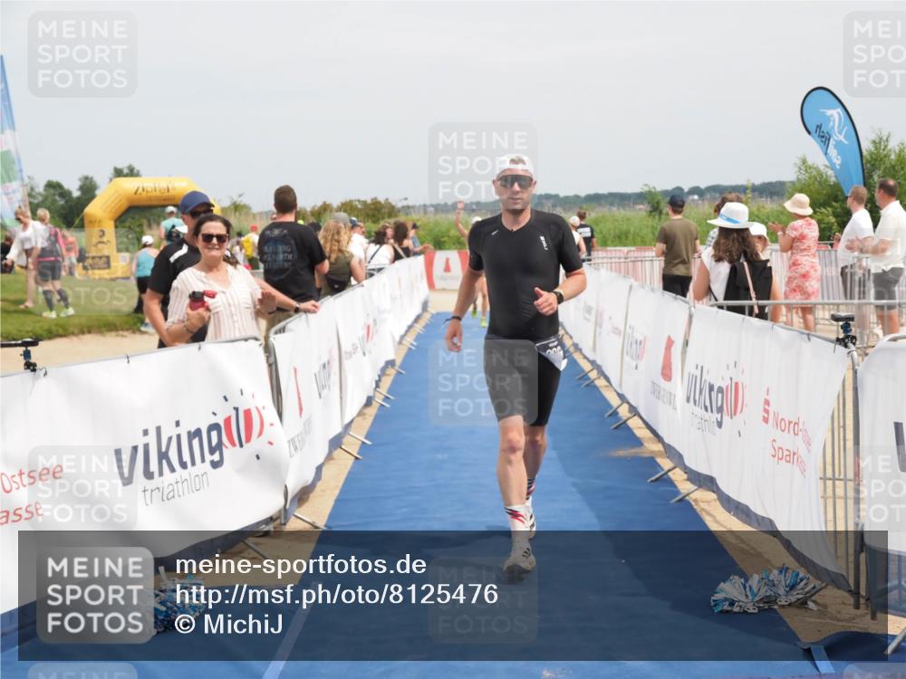 22.06.2025 - Viking Triathlon MichiJ http://msf.ph/oto/8125476 22.06.2025 15:16:29 Ziel 162, 266 meine-sportfotos.de